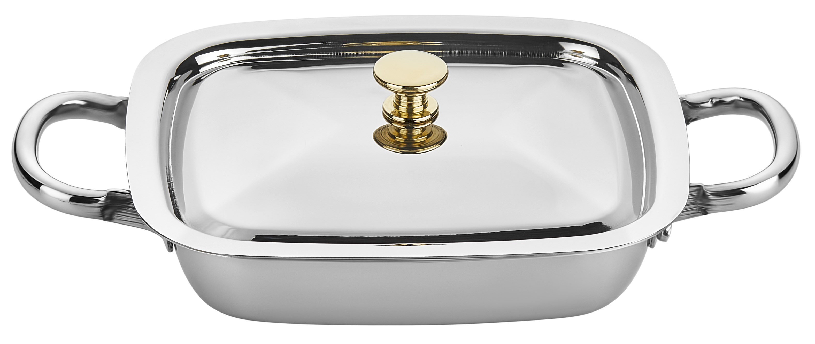 Multi Metal Çelik Kare Tencere - A 104KC 14 - MM Bakır İndüksiyon Tava