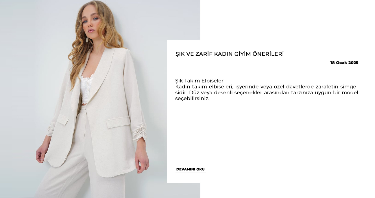 Şık Ve Zarif Kadın Giyim Önerileri