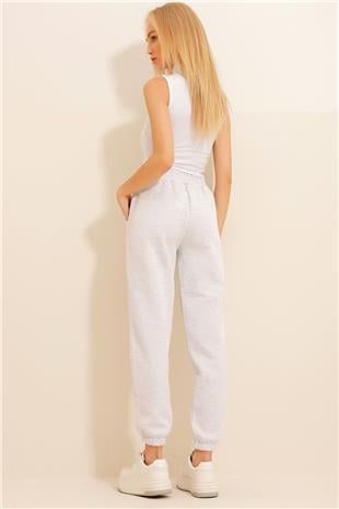 Kadın Grimelanj 3 İplik İçi Şardonlu Jogging Eşofman Altı ALC-X10929