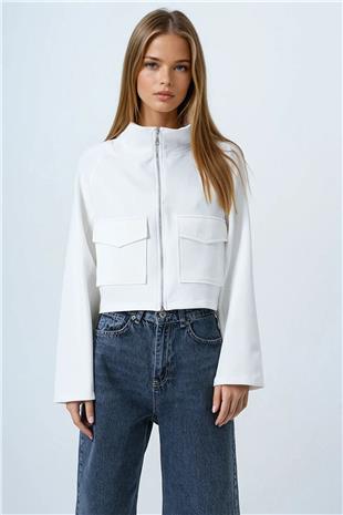 Kadın Antrasit 5 Cepli Paçası Püsküllü Denim Şort VS00857