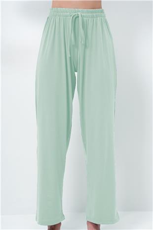Kadın Mint Basic Beli Lastikli Eşofman Altı VS00833
