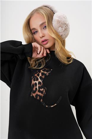 Kadın Vanilya Katlanabilir Tasarımlı Suni Kürük Kulaklık ALC-X13245