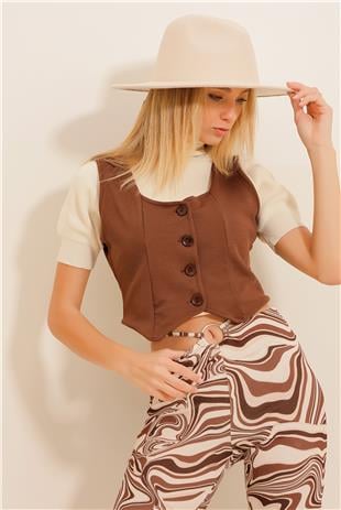 Kadın Bej Kovboy Şapka ALC-X11157