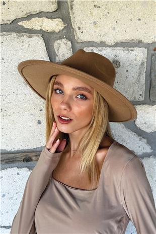 Kadın Camel Kovboy Şapka ALC-X11086