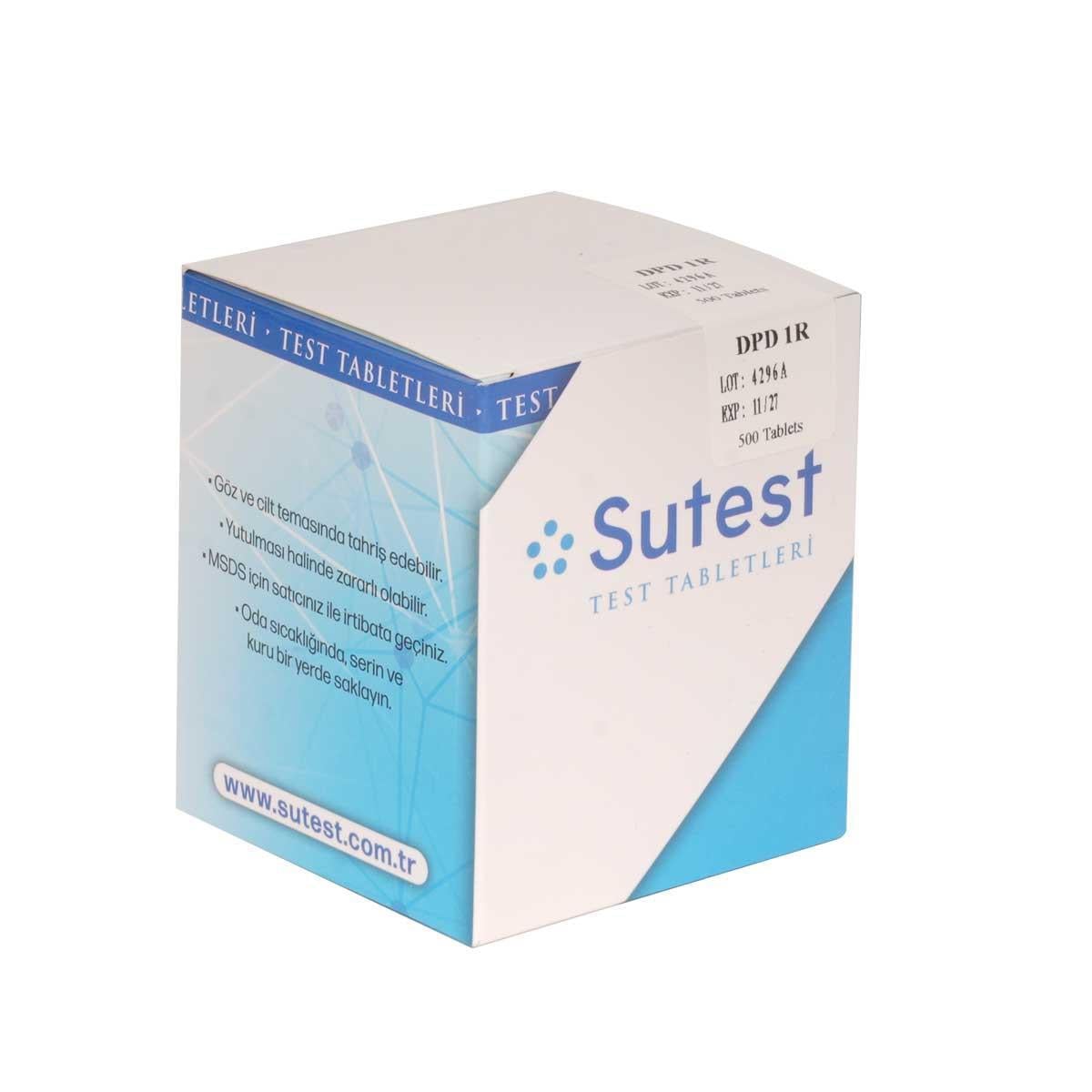 Sutest DPD1 Klor Test Tableti 50 Folyo