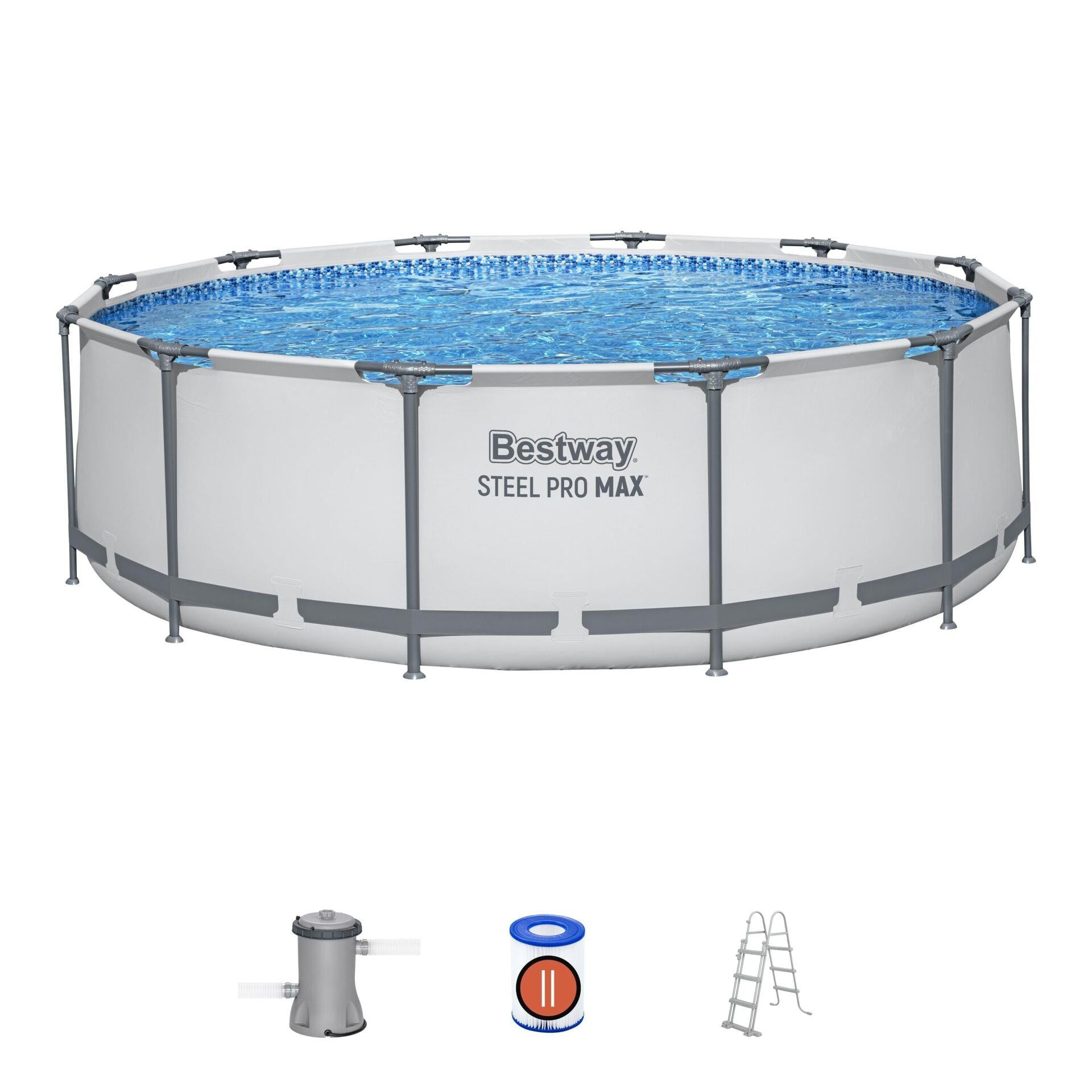 Bestway® 56418 Steel Pro MAX™ Yer Üstü Prefabrik Havuz Seti 3,66 m x 1,00 m