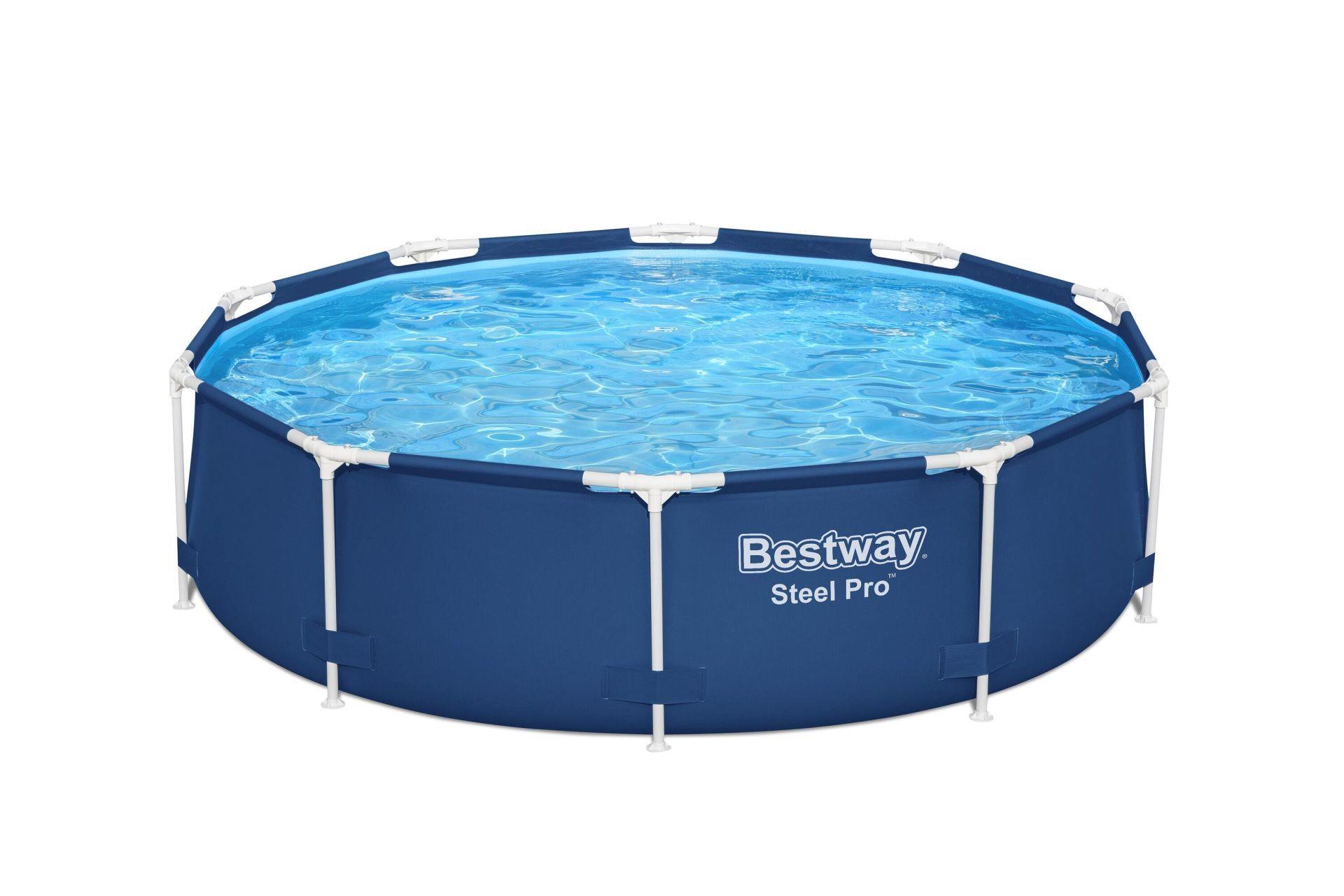 Bestway® 56677 Steel Pro™ Prefabrik Yerüstü Çember Havuz 3,05 m x 76 cm