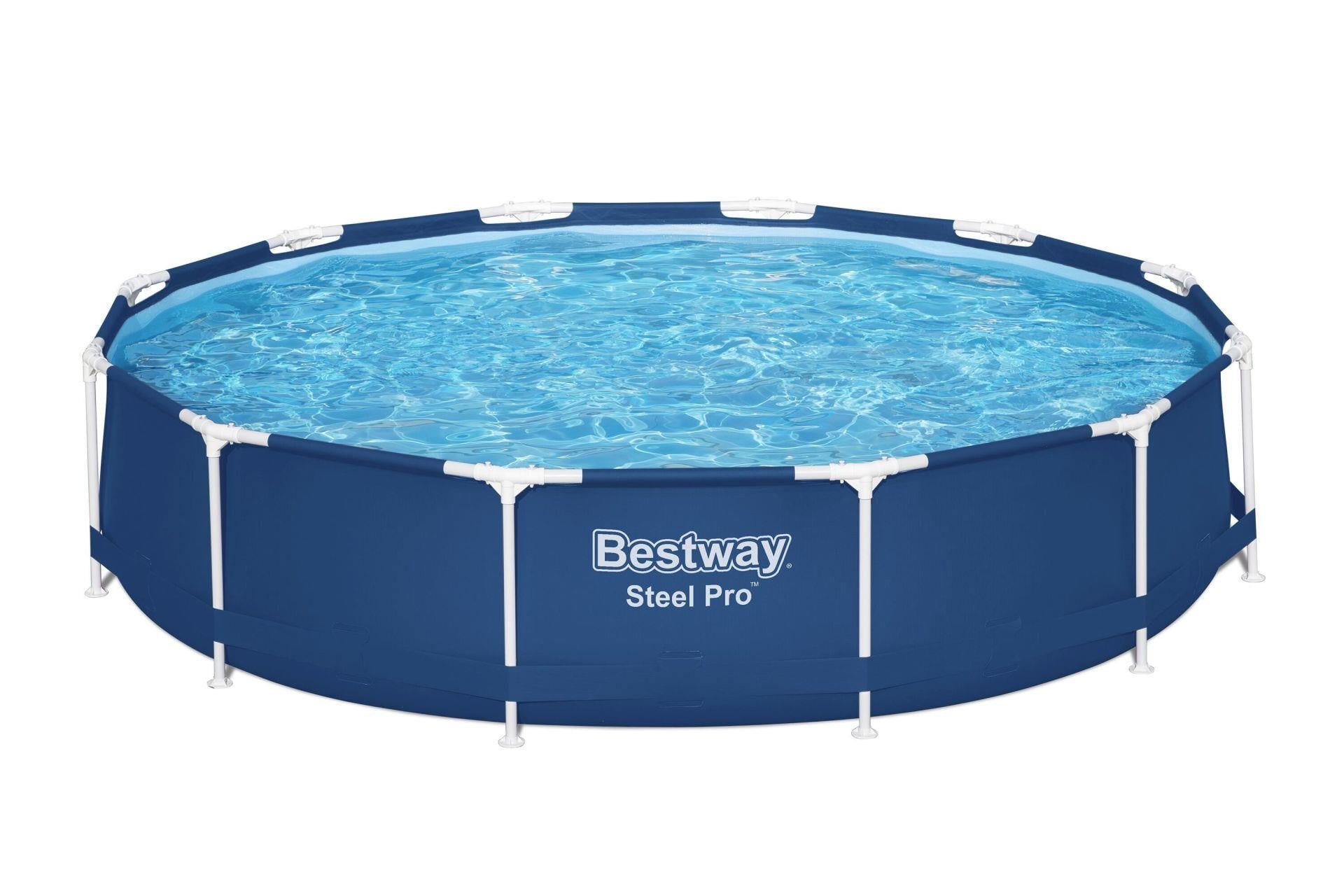 Bestway® 56706 Steel Pro® Prefabrik Yer Üstü Çember Havuz Seti 3,66 m x 76 cm