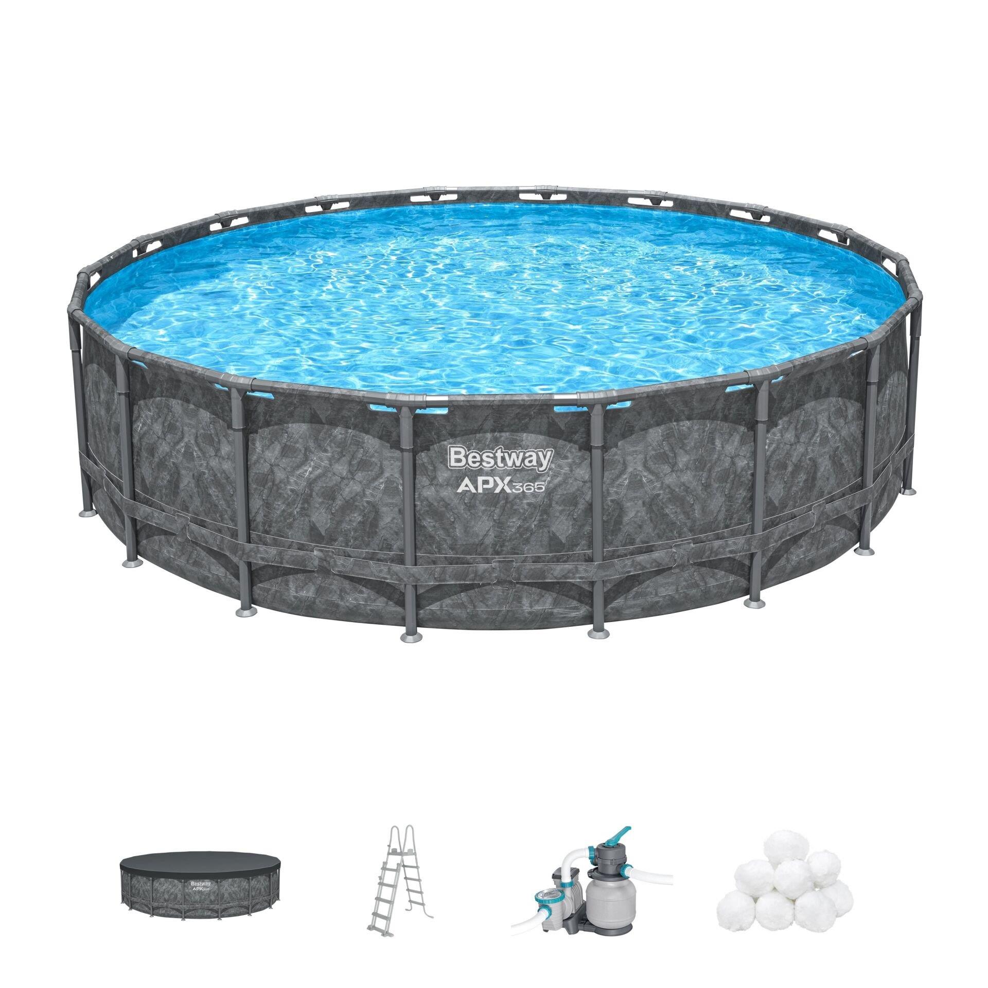 Bestway® APX 365™ 561KC  Çember Prefabrik Havuz Seti 5,49 m x 1,32 m