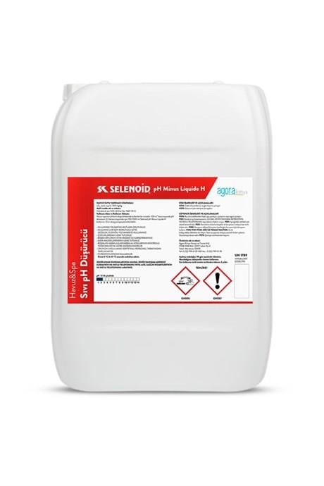 HAVUZ SUYU SIVI PH DÜŞÜRÜCÜ SELONOİD LİQUİDE PH (-) 25 KG
