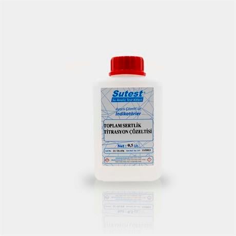 SUTEST Toplam Sertlik Titrasyon Çözeltisi 500cc