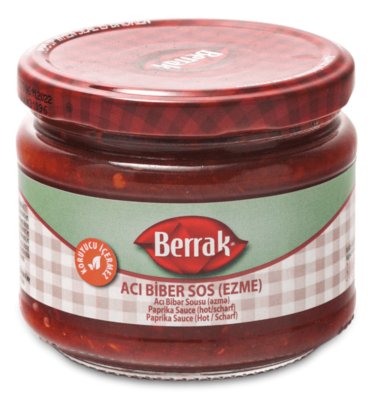 Berrak acı biber ezmesi