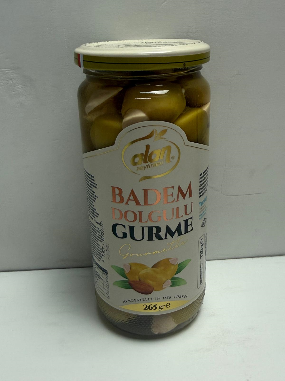 Alan Badem Dolgulu Zeytin 730 GRAM 