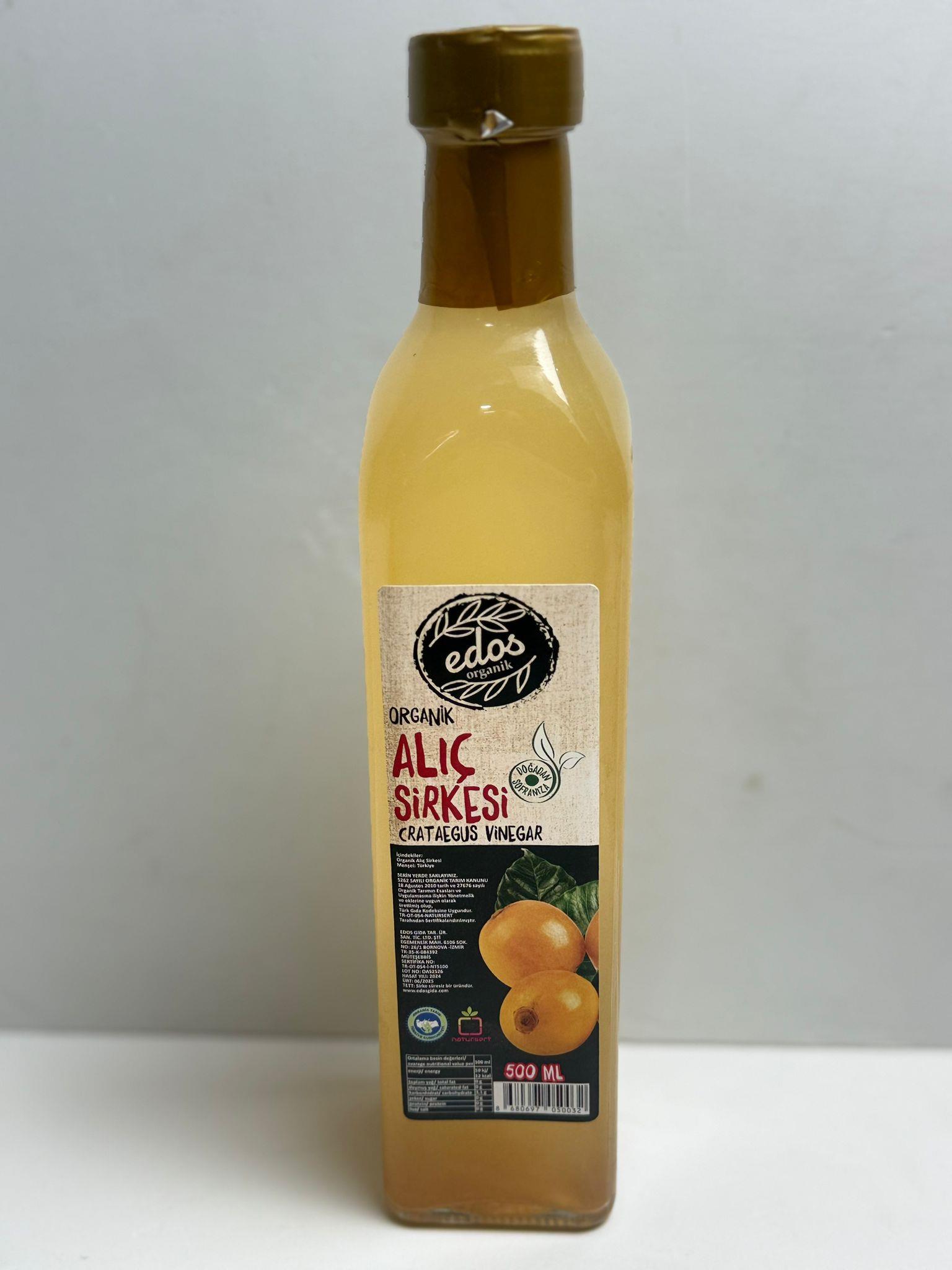 Edos Organik Alıç Sirkesi 500 ML 
