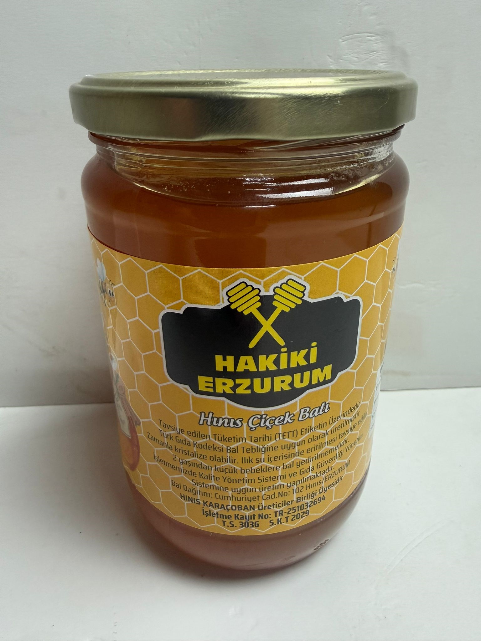 Hakiki Erzurum Hınıs Çiçek Balı 850 Gram