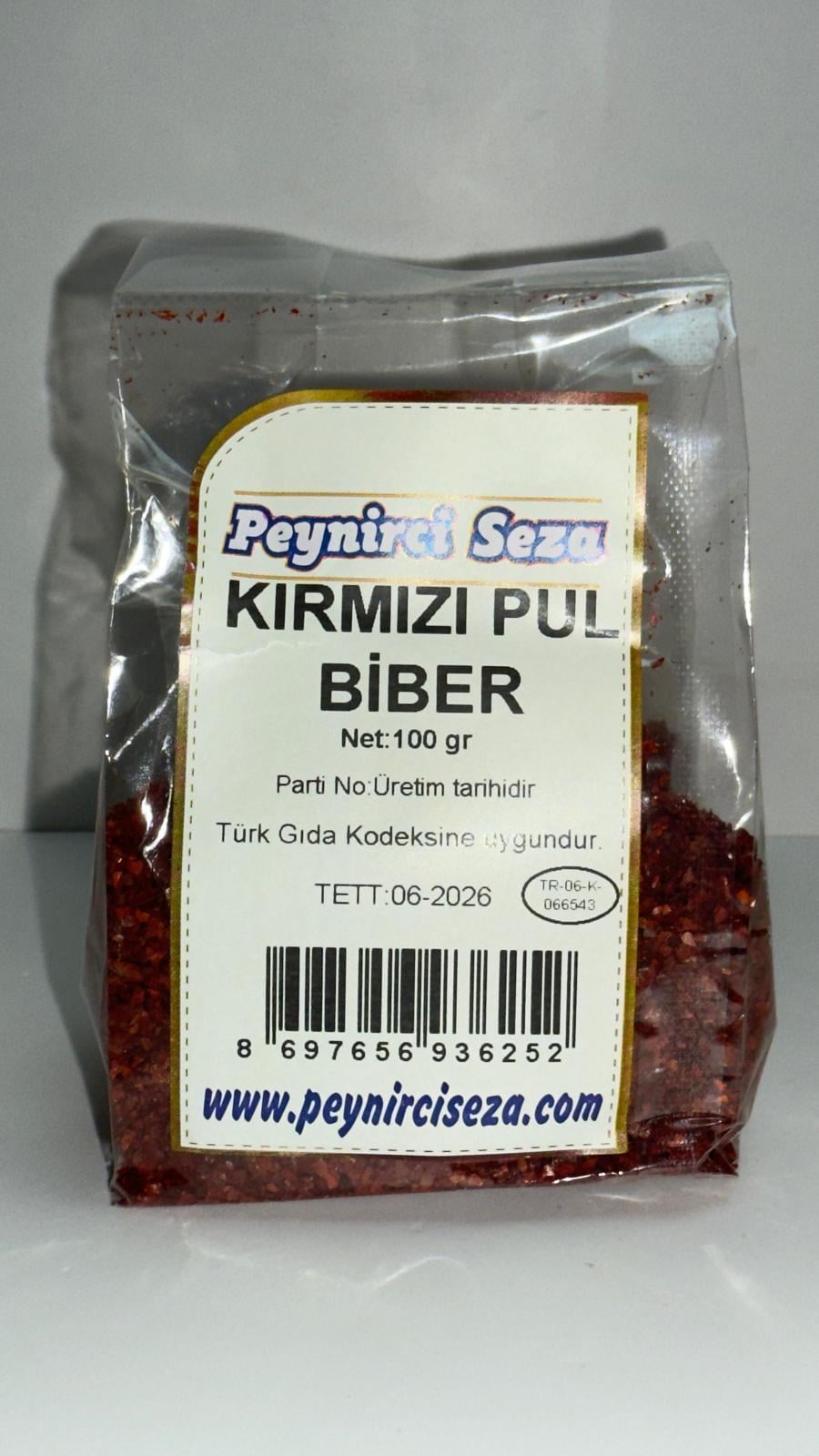 kırmızı Pul Biber Tatlı 100 Gram 