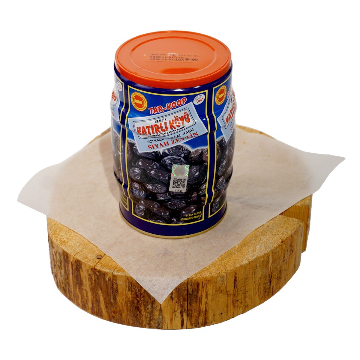 TAR-KOP GEMLİK KATIRLI SİYAH ZEYTİN 1000GR