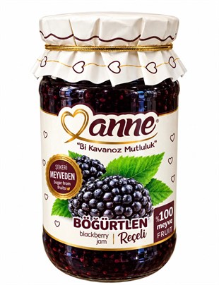 Anne Şekersiz Böğürtlen Reçeli 300 Gram