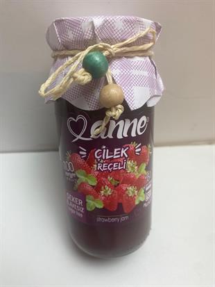 Çilek Reçeli Şeker İlavesiz 300 Gram 
