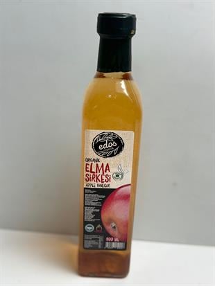 Edos Organik Elma Sirkesi 500 ML
