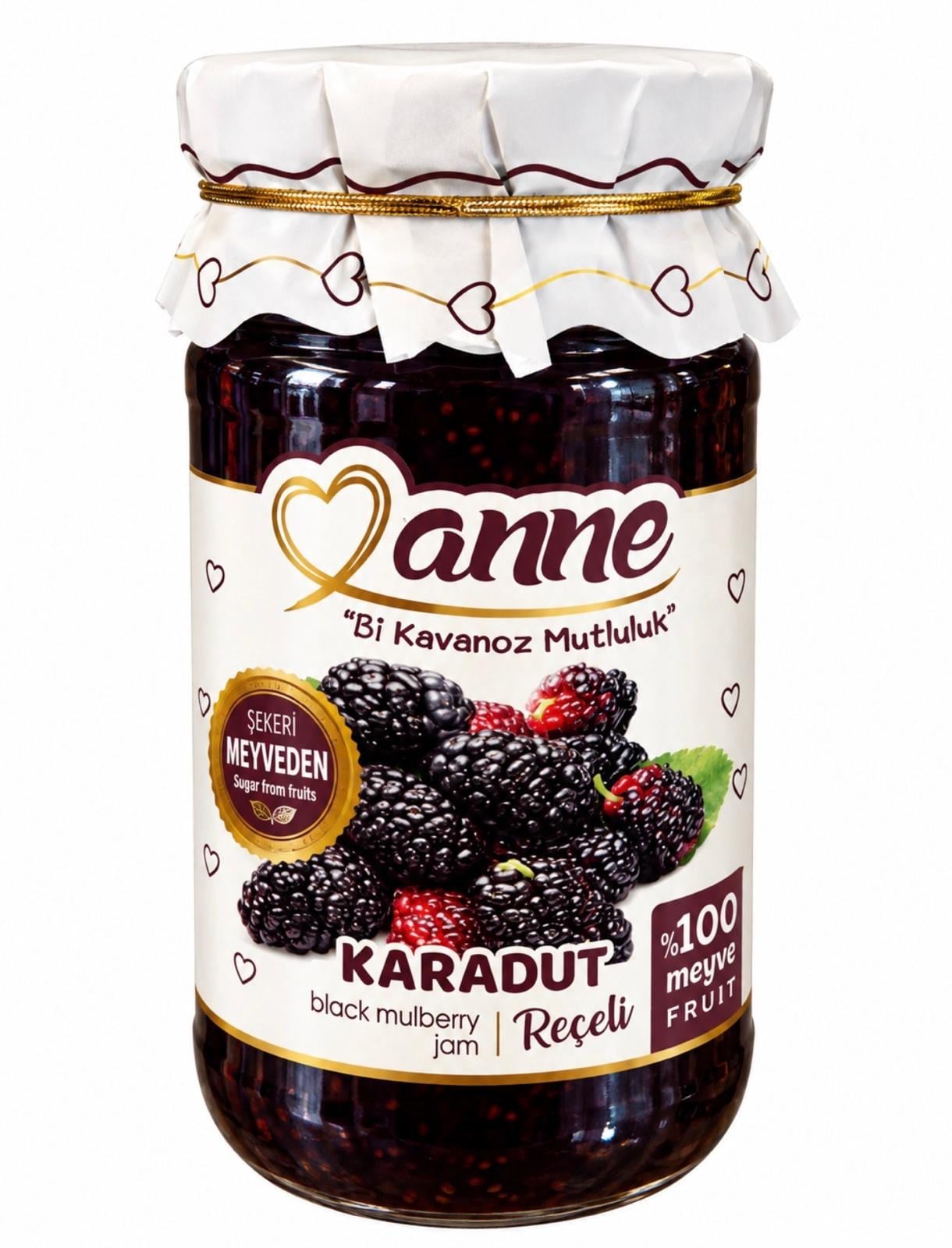 Anne Şekersiz Karadut Reçeli 300 Gram