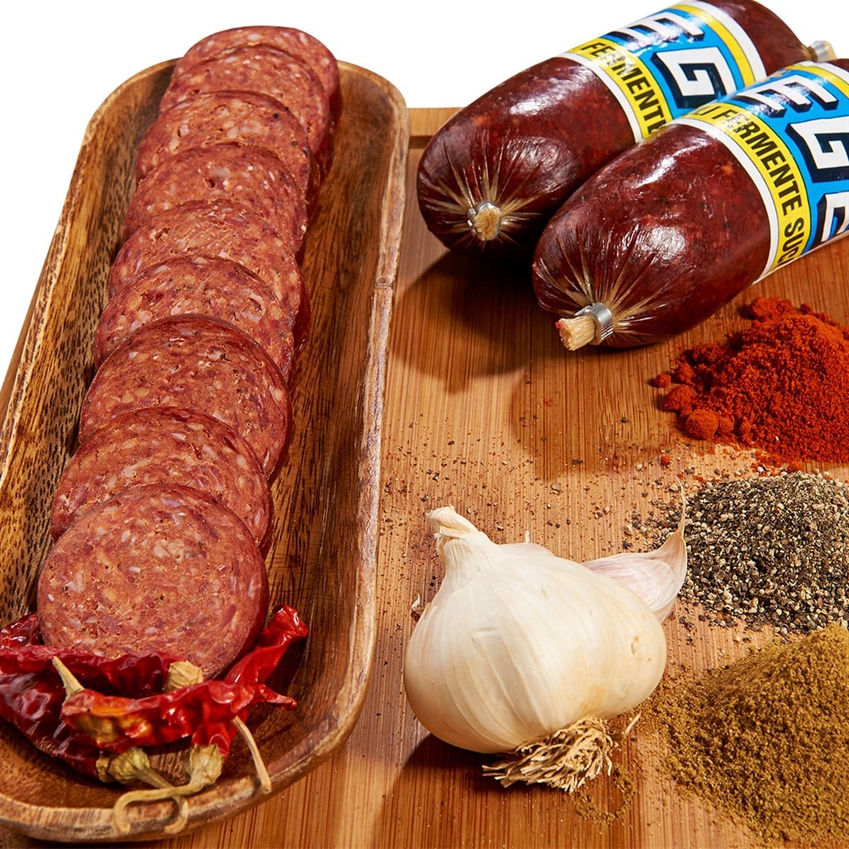 EGE ACILI SARIMSAKLI PARMAK SUCUK