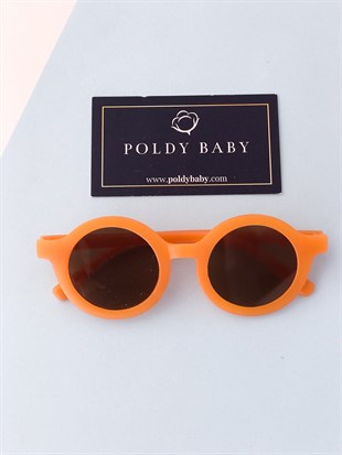 Poldy Baby | Baby Fashion | Bebek KıyafetleriFiyonklu Penye Bebek Bonesi LeoparPB0001İskandinav Mat Çocuk Gözlüğü Portakal