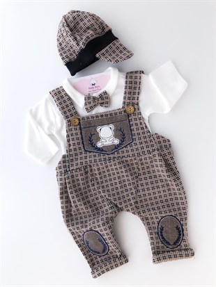 Poldy Baby | Baby Fashion | Bebek KıyafetleriŞapkalı Ayıcık SalopetPB2674,PB2674,PB2674Şapkalı Ayıcık Salopet