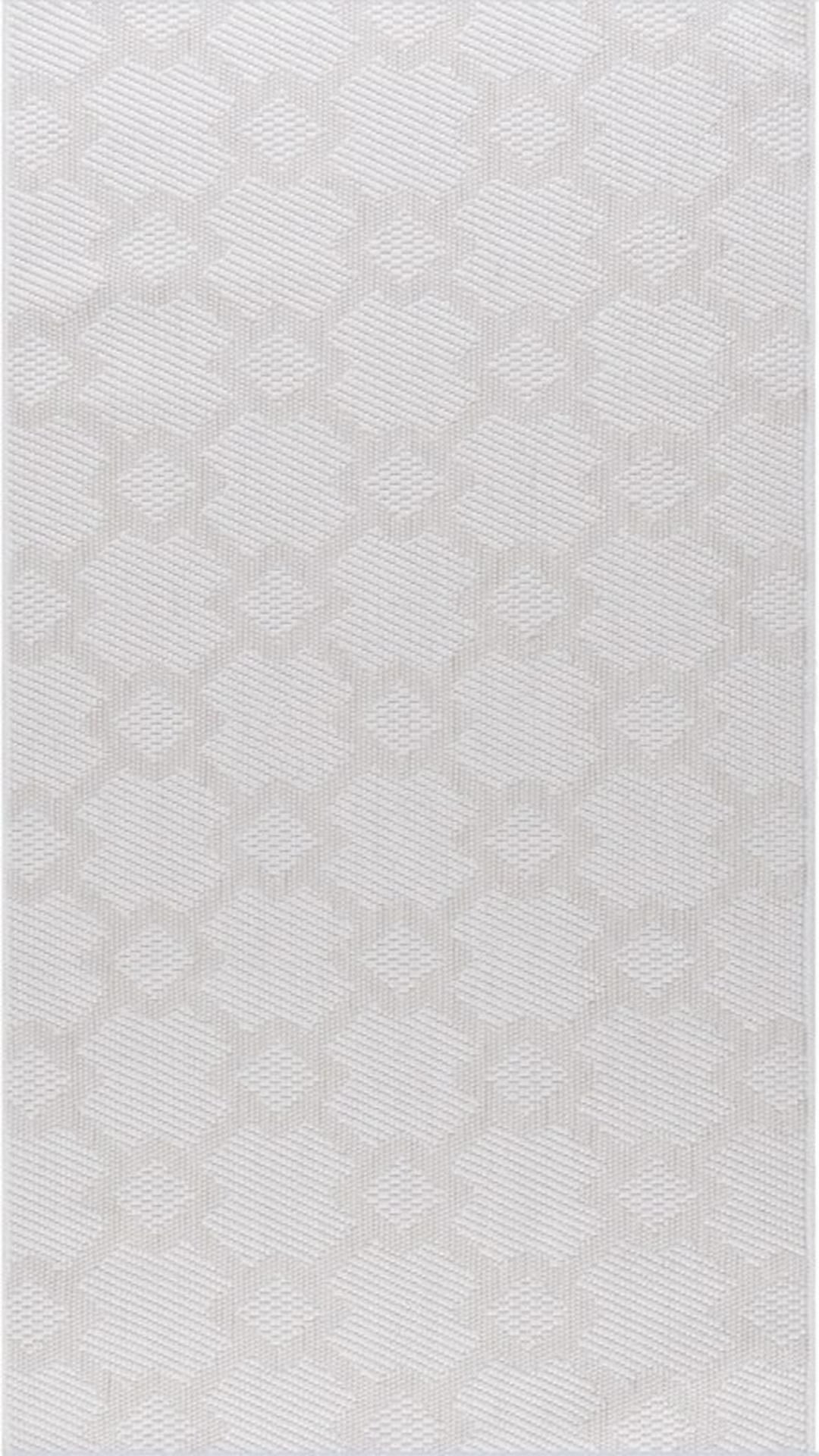 1750A BEYAZ)100 X 100-SATRENTO ÖZEL ÖLÇÜ DEKORATİF SİSAL HALI 1750A BEYAZ 