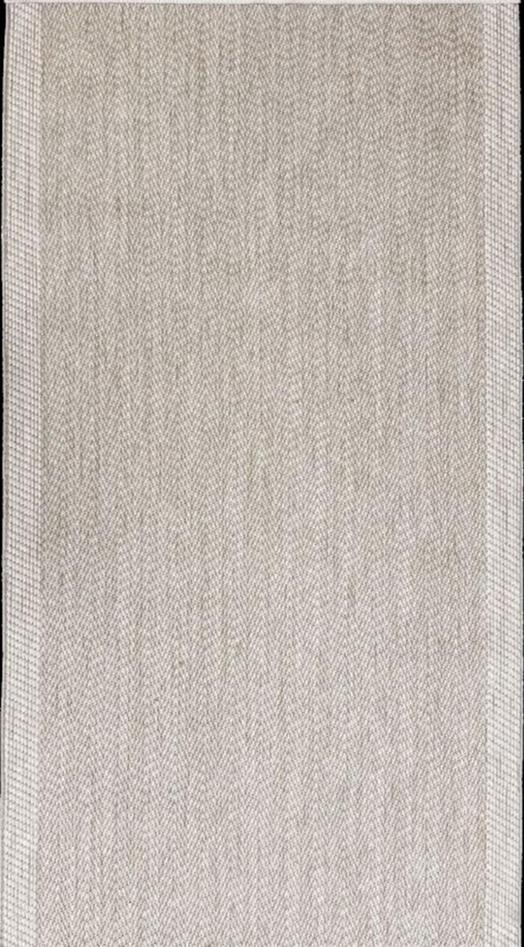 1752A BEJ)100 X 100-SAÇATRENTO ÖZEL ÖLÇÜ DEKORATİF SİSAL HALI 1752A BEJ 