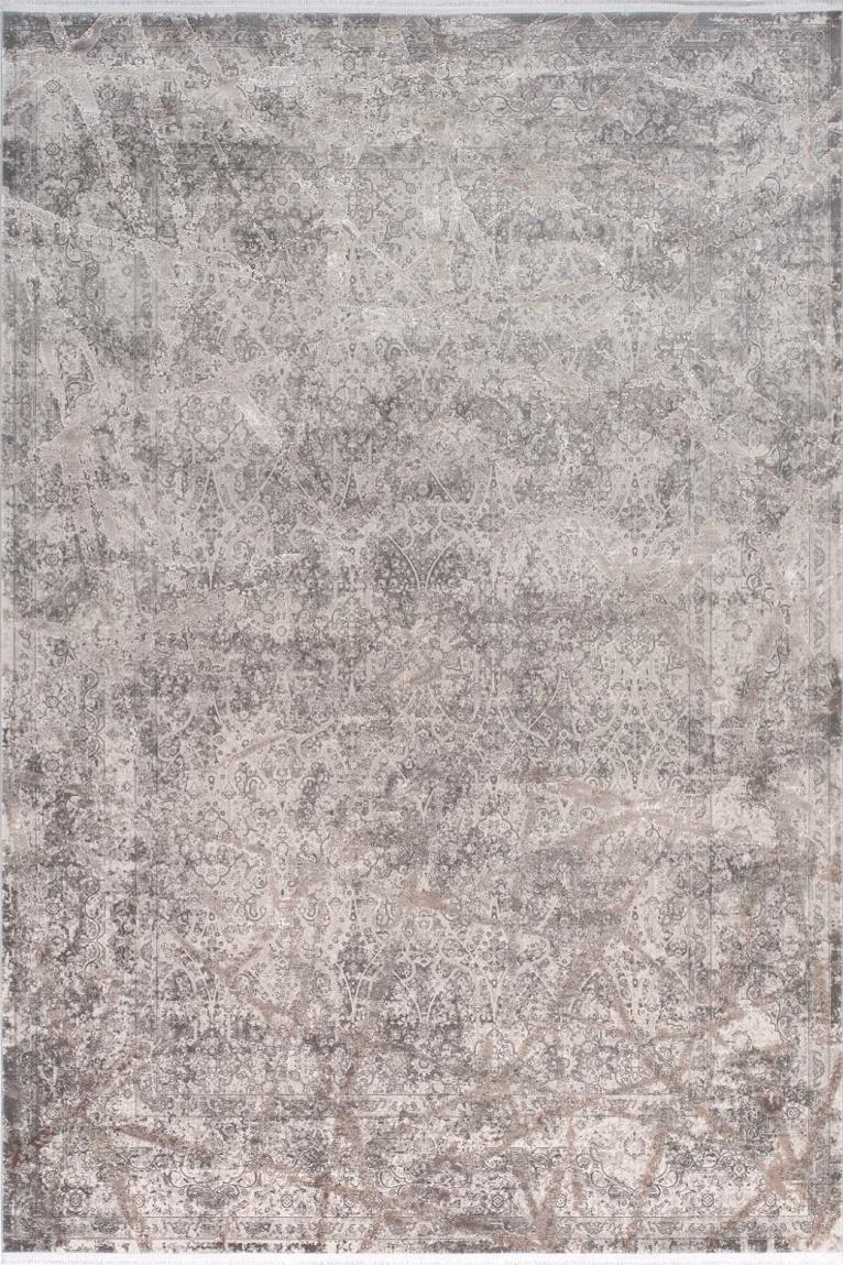 ZEU 3005 GRİ-160X230ZEUGMA YUMUŞAK YÜZEY 100 TARAK VİSKON HALI ZEU 3005 GRİ E