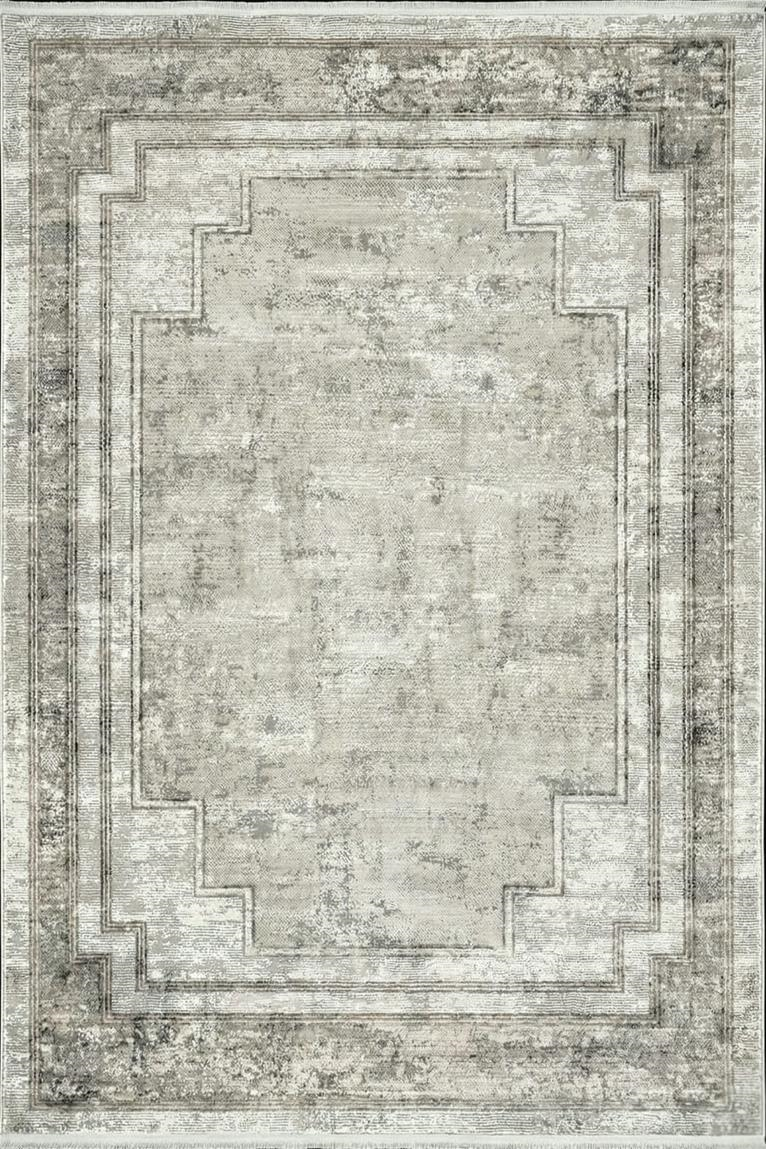 ZEU 3006 GRİ-200X290ZEUGMA YUMUŞAK YÜZEY 100 TARAK VİSKON HALI ZEU 3006 GRİ E