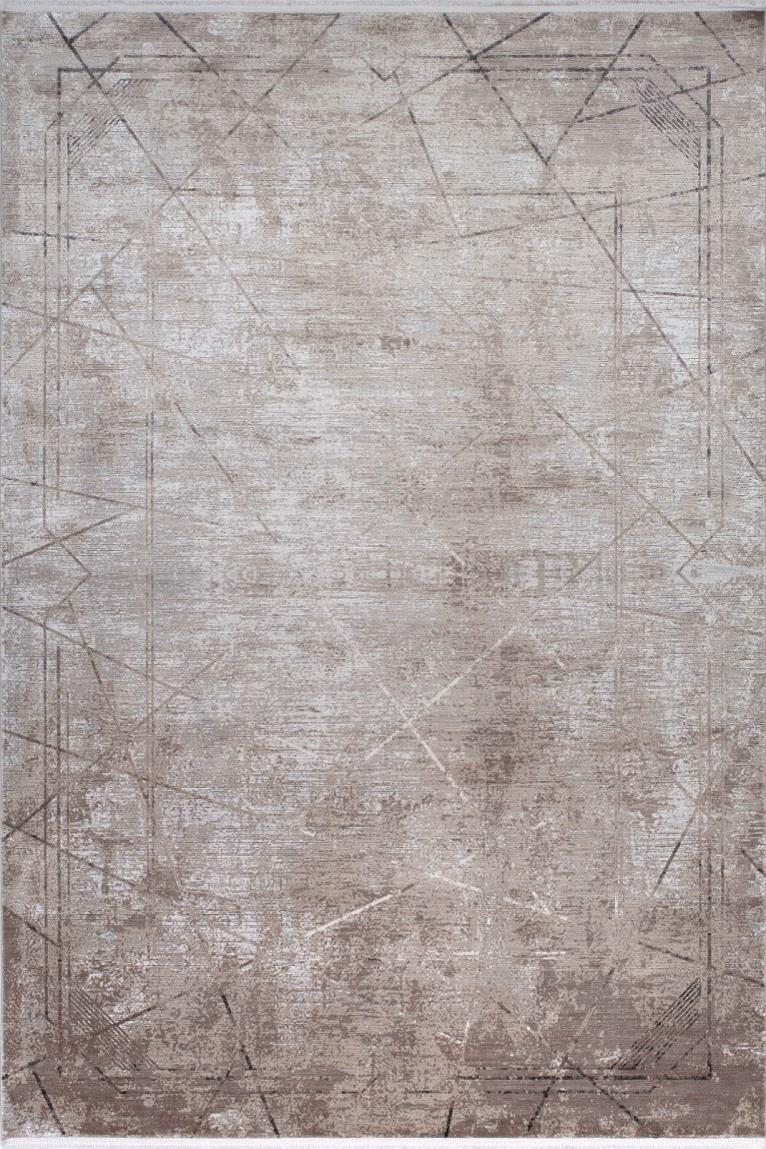 ZEU 3007 GRİ-200X290ZEUGMA YUMUŞAK YÜZEY 100 TARAK VİSKON HALI ZEU 3007 GRİ E