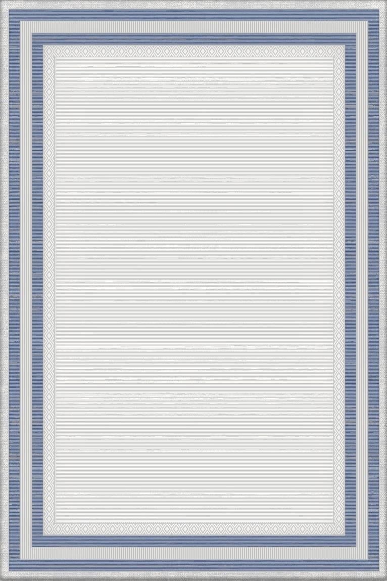30219 MAVİ-160X230PERA MAVİ KADİFEMSİ YÜZEY POLYESTER HALI 30219 