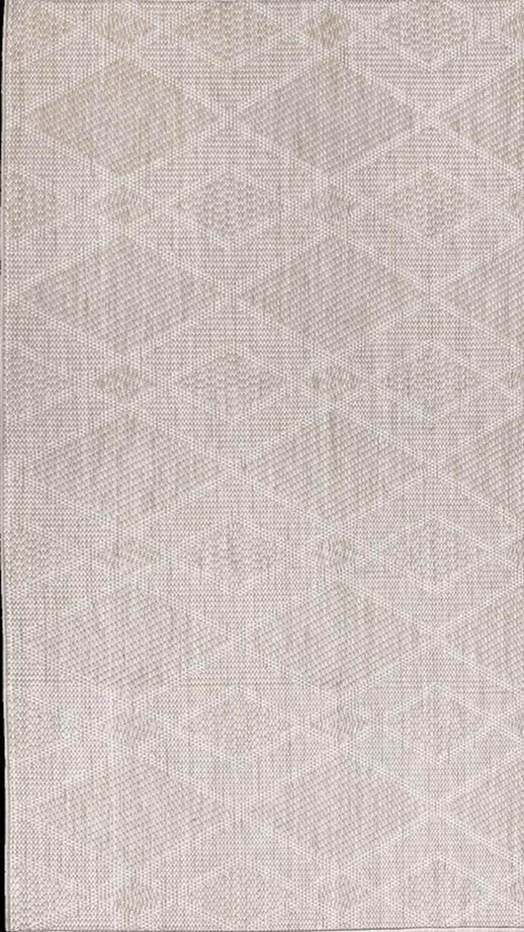 1751A BEJ)100 X 100-SAÇATRENTO ÖZEL ÖLÇÜ DEKORATİF SİSAL HALI 1751A BEJ 