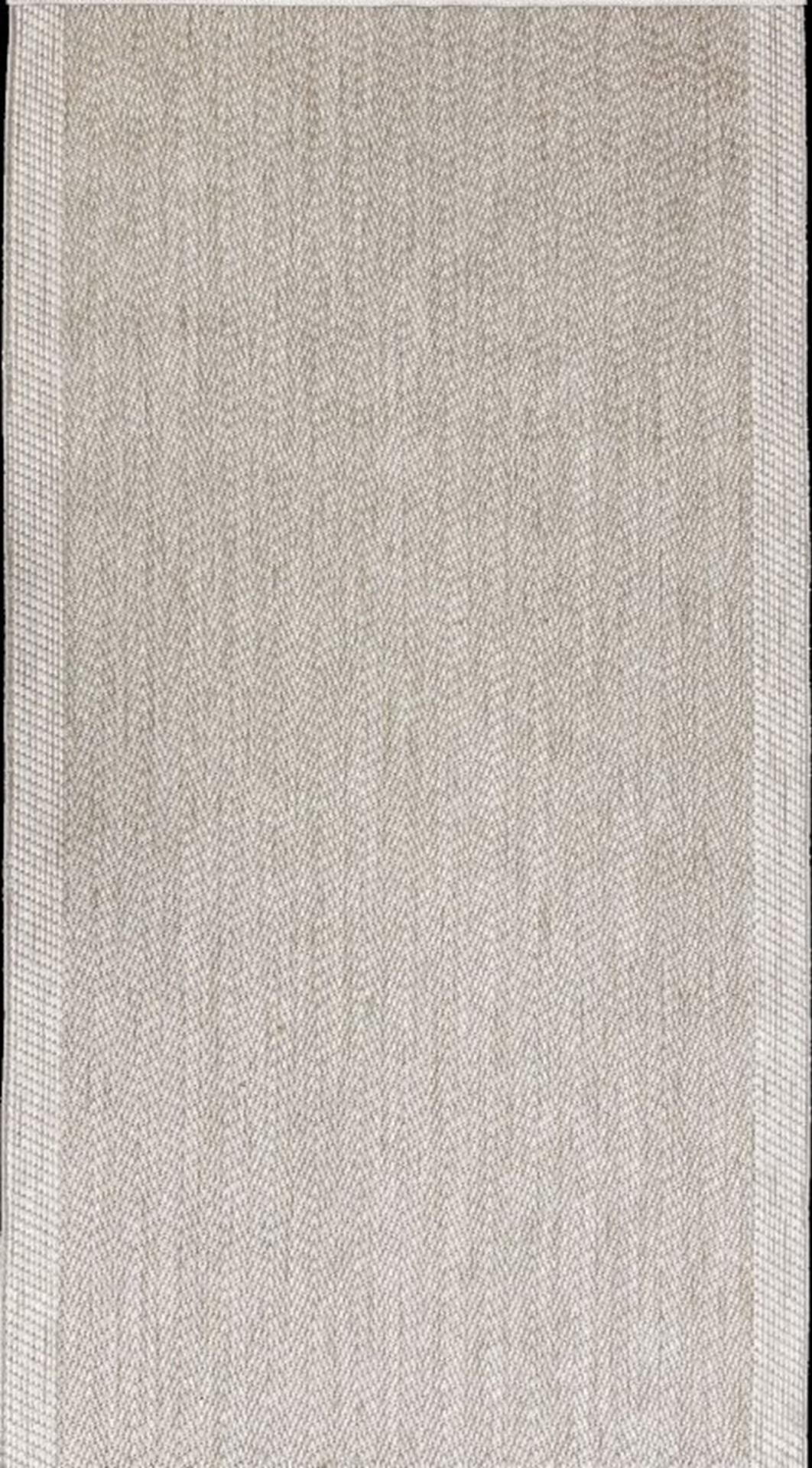 1752A BEJ)100 X 100-SAÇATRENTO ÖZEL ÖLÇÜ DEKORATİF SİSAL HALI 1752A BEJ 