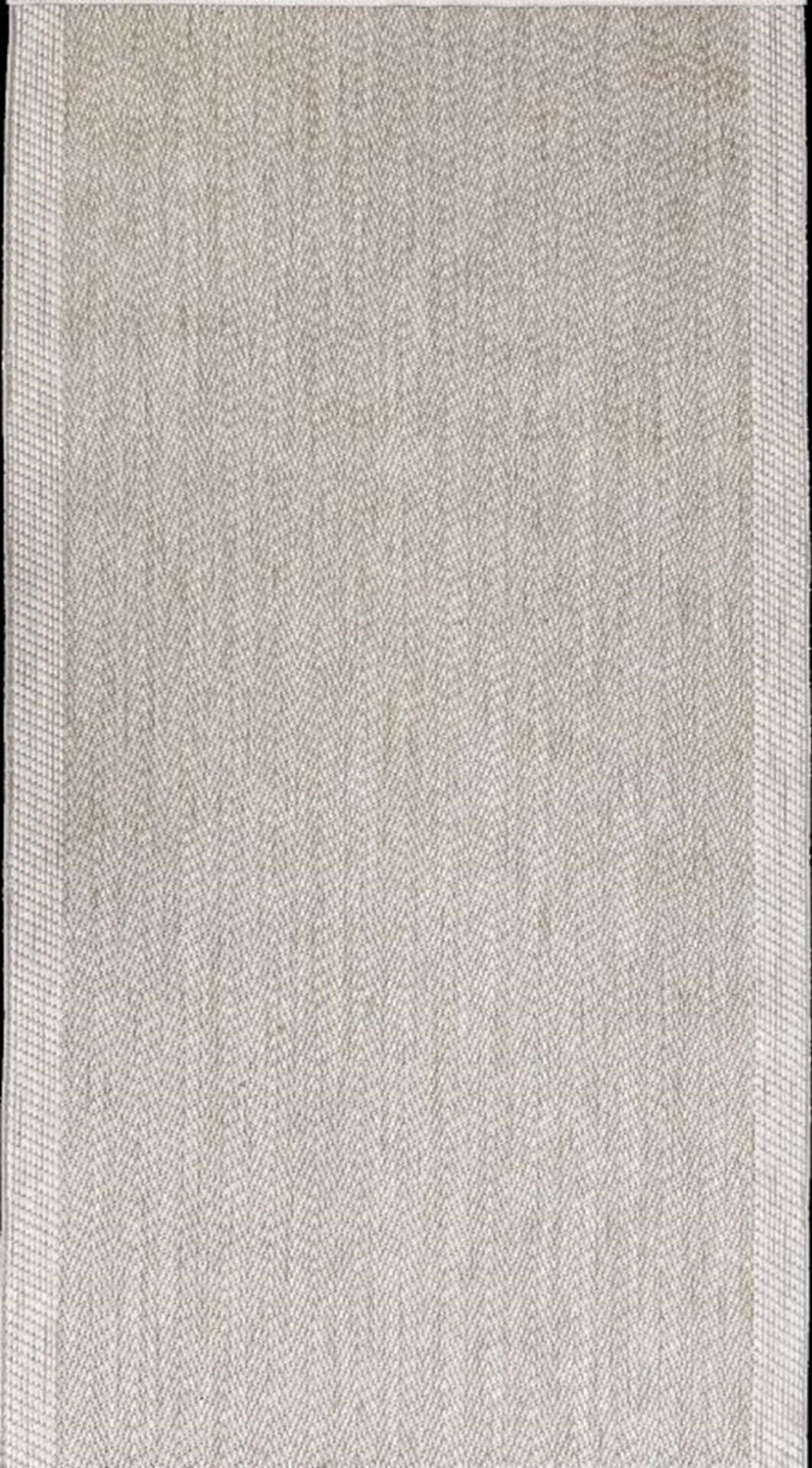 1752A BEJ)100 X 100-SAÇATRENTO ÖZEL ÖLÇÜ DEKORATİF SİSAL HALI 1752A BEJ 