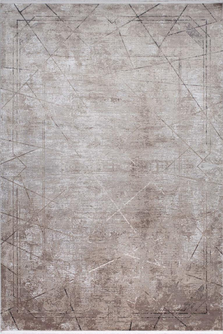 ZEU 3007 GRİ-200X290ZEUGMA YUMUŞAK YÜZEY 100 TARAK VİSKON HALI ZEU 3007 GRİ E