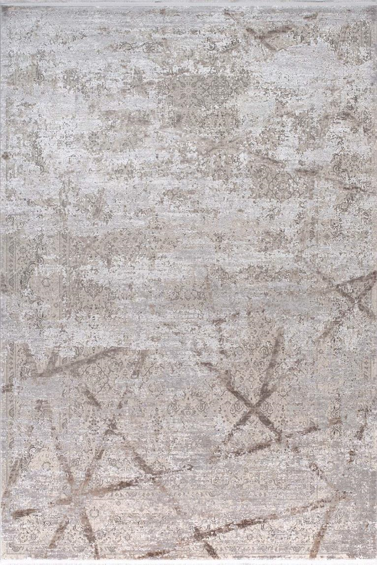 ZEU 3008 GRİ-200X290ZEUGMA YUMUŞAK YÜZEY 100 TARAK VİSKON HALI ZEU 3008 GRİ E