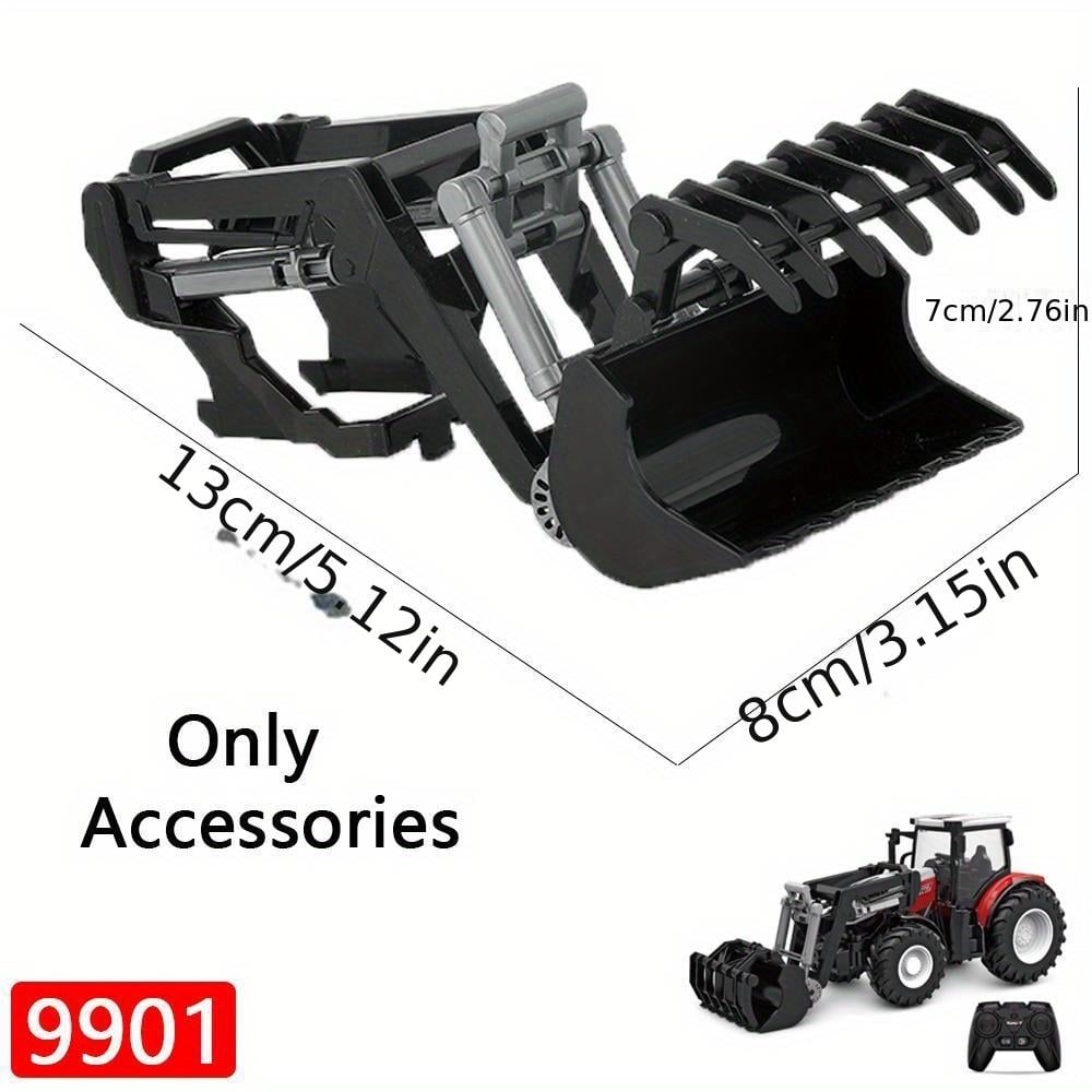 1 Ölçekli 8 Tekerlekli Çiftlik Kızaklı Traktör Kamyon Araba