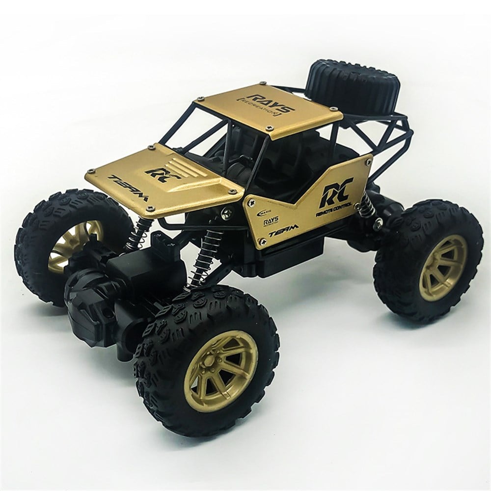 1:12 Büyük Boy Metal Tırmanan 4x4 Arazi Aracı - siyah