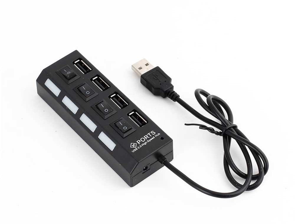 4 Bağlantı Noktalı Çoklu USB2.0 HUB Splitter Adaptörü