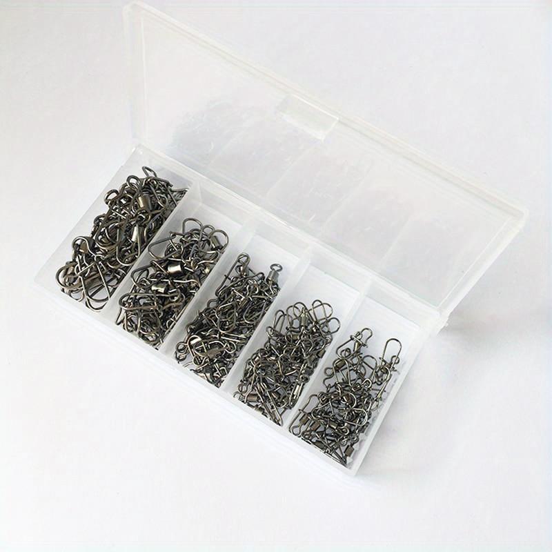 96 Parça Balıkçıların Seçimi Amerikan Döner Kilit Pimi Balıkçılık Aksesuarları - Optimum Performans Ve Çok Yönlülük İçin Çoklu Boyutlar