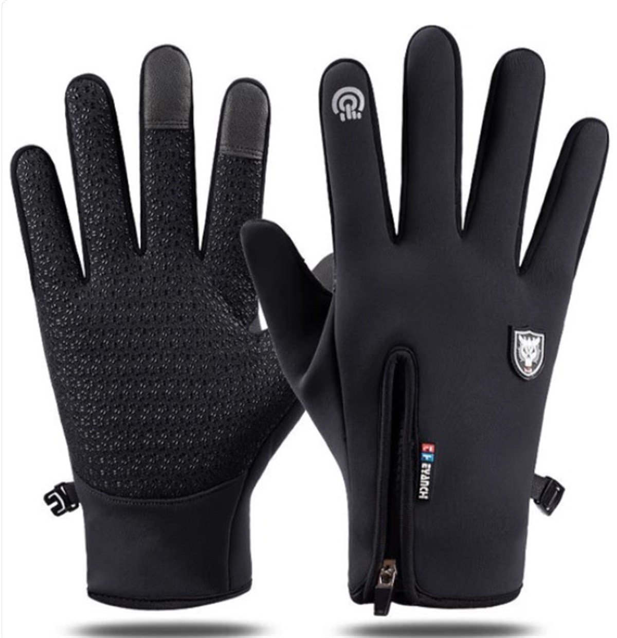 açık rüzgar geçirmez su geçirmez bisiklet kış sıcak eldiven