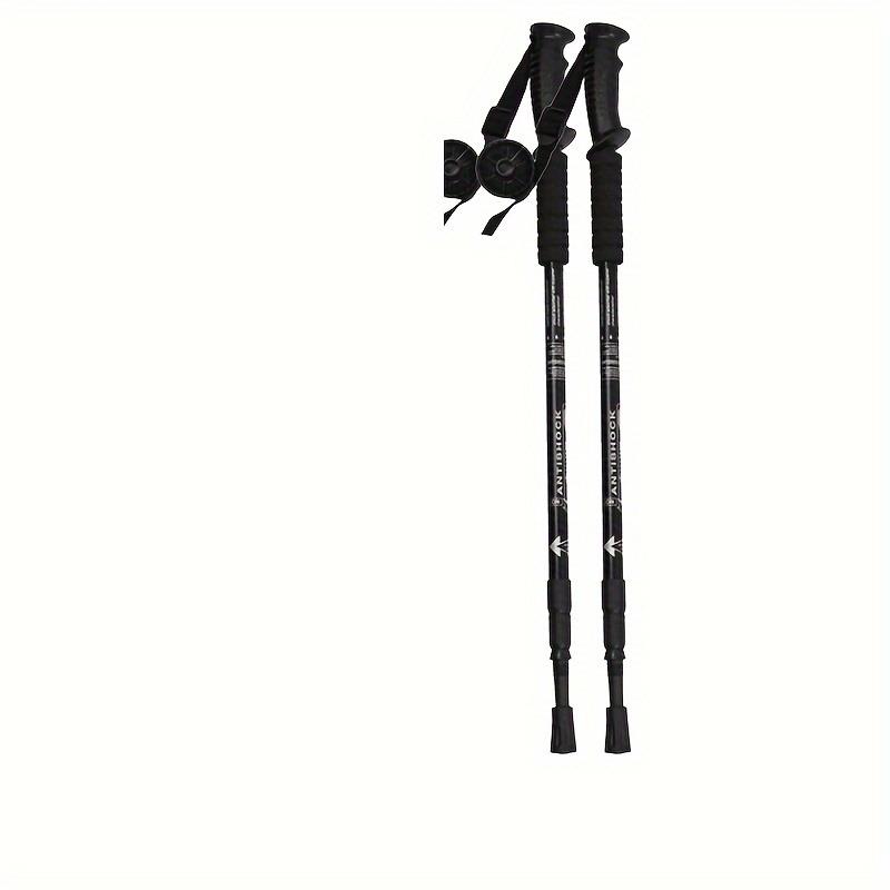 Antişok El Askılı Bir Çift Teleskopik Trekking Yürüyüş Çubuğu