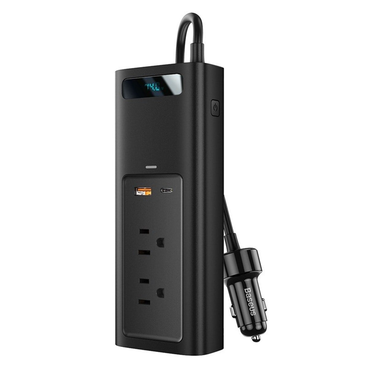 Baseus 150W Power Inverter AC 220V Araç İçi Çakmaklık Çevirici Araç Çakmaklık Priz Dönüştürücü