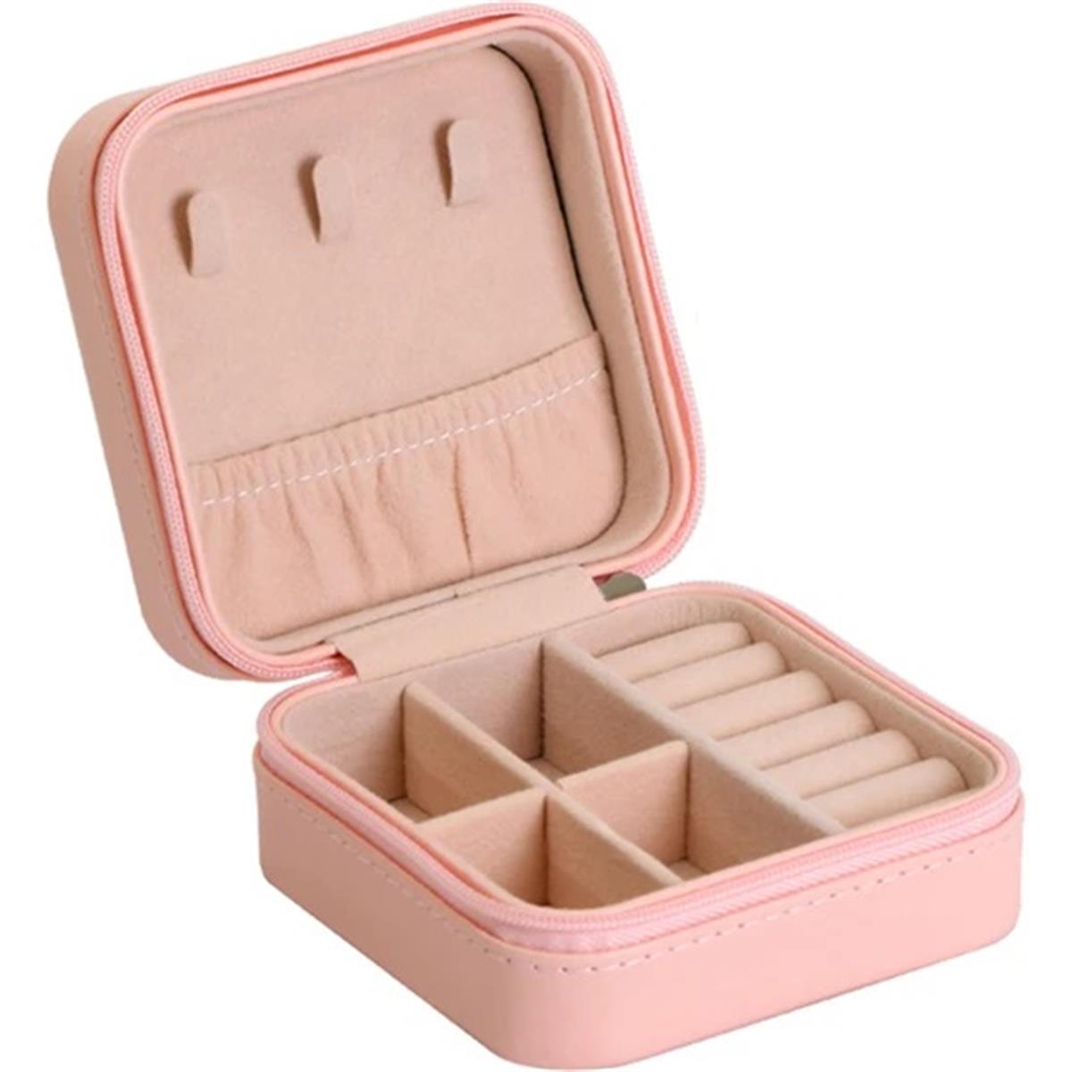 Buyfun Taşınabilir Mini Takı Kutusu - Beyaz