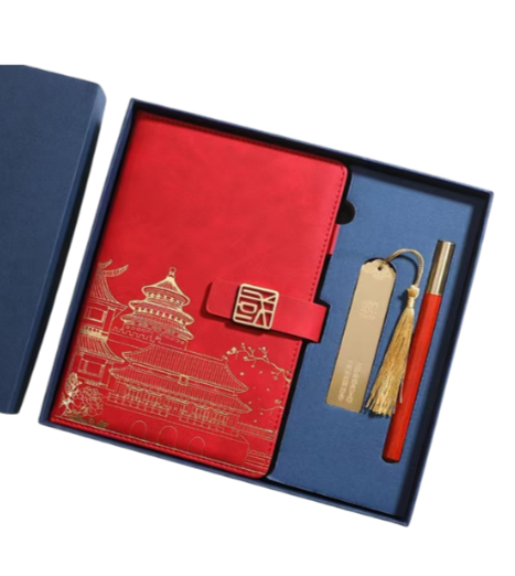Çin Tarzı Not Defteri İş, Okul, Ofis Not Defteri A5 Seti