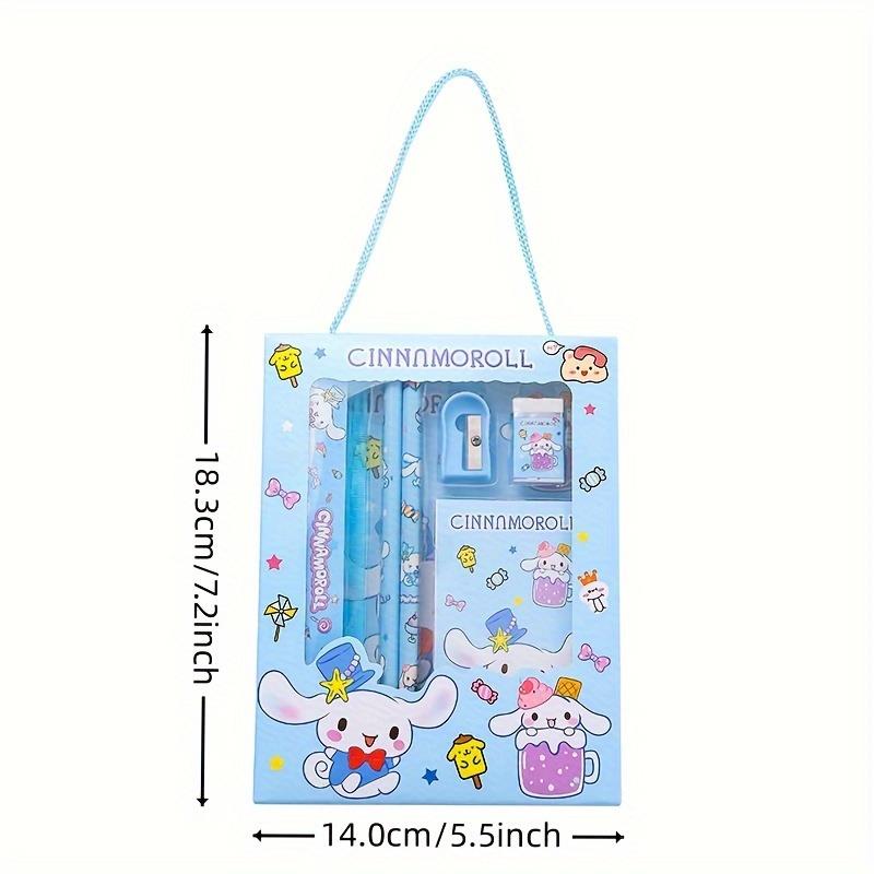 Cinnamoroll Kırtasiye Seti - Otantik Lisanslı Karikatür Okul Malzemeleri Seti