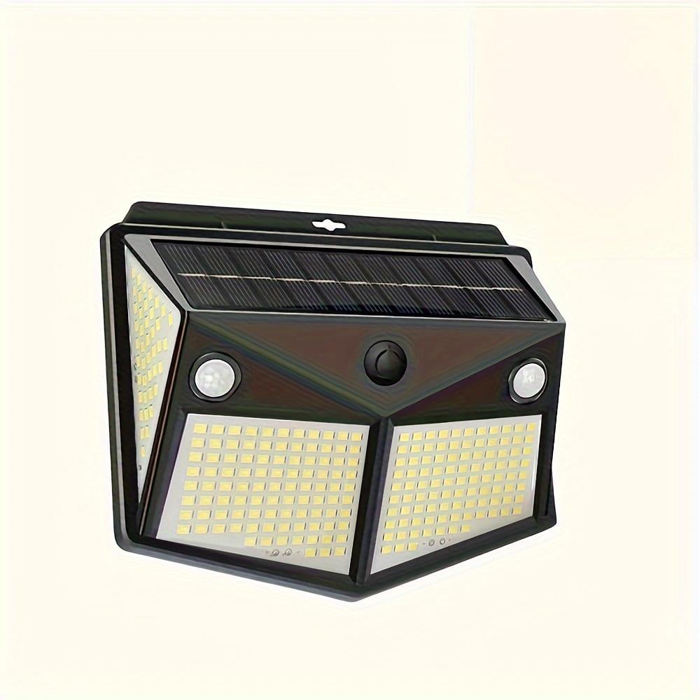 Dış Mekan İçin Hareket Sensörlü 280 Led Güneş Enerjili Dış Mekan Aplik Işık
